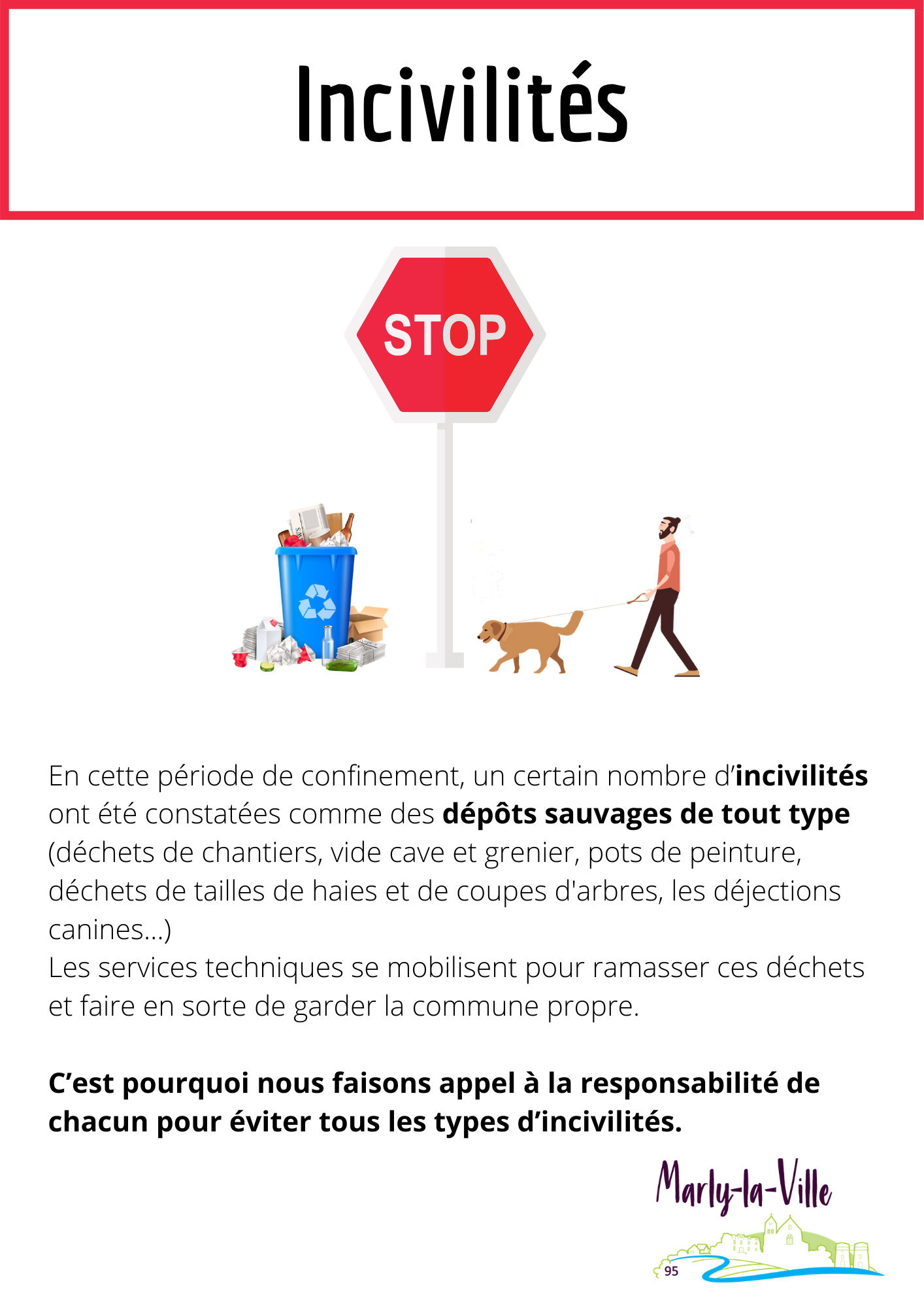 Hausse des incivilités - Marly-la-Ville